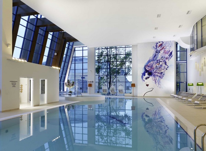 piscina double tree hilton